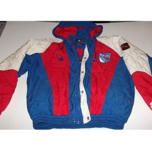 Vintage New York rangers starter jacket Large